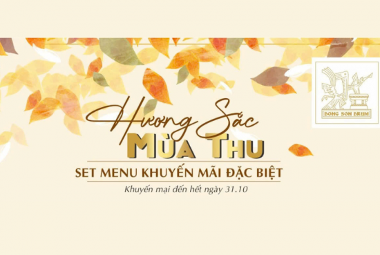 Menu Hương Sắc Mùa Thu